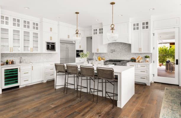 LVP kitchen floor Stacy
